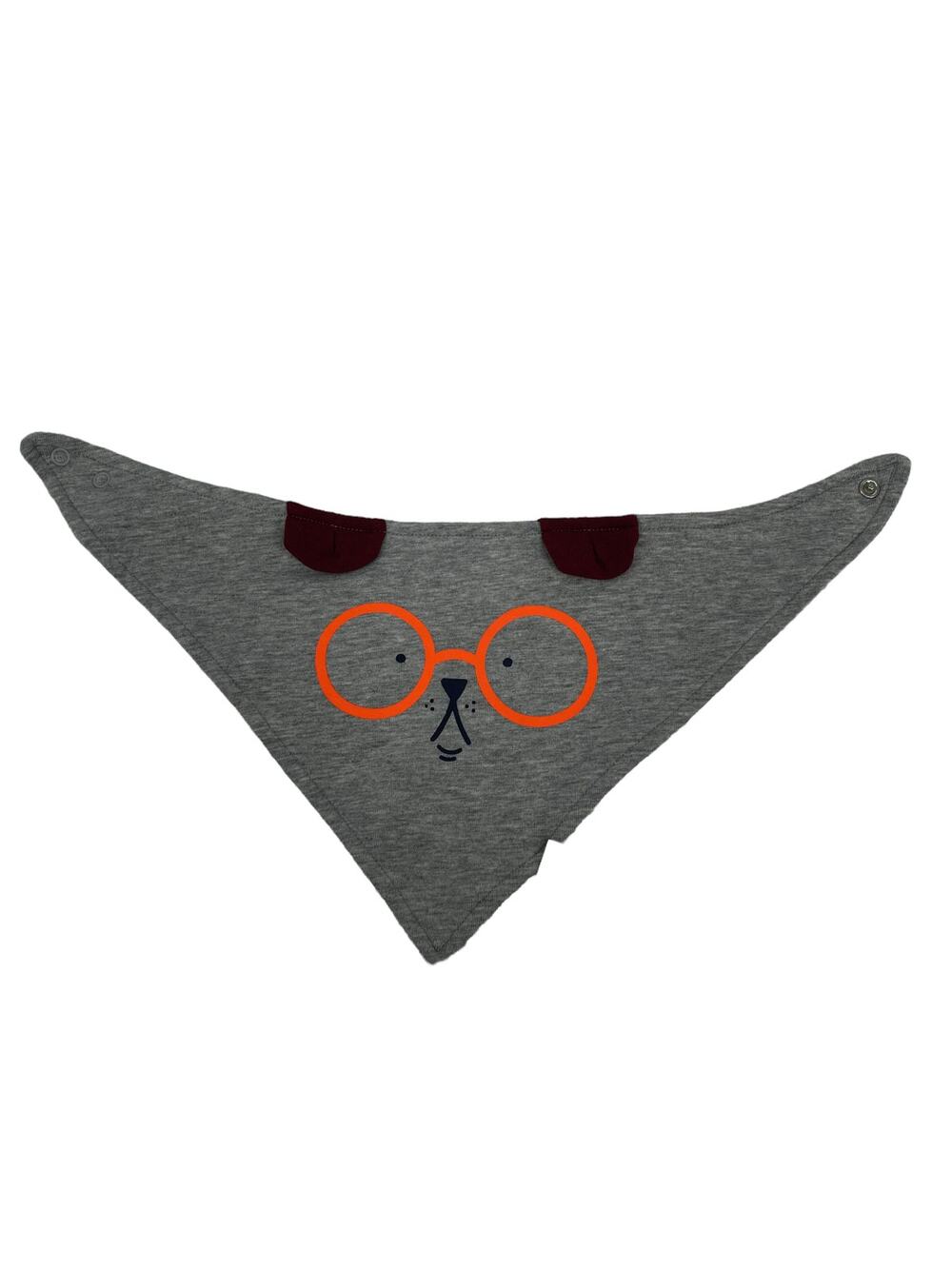 NWT Target Baby Dog Snap Button Bib Size 12 Months